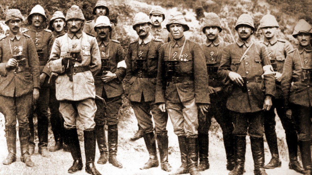 Enver Paşa, Liman von Sanders, Mustafa Kemal