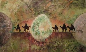 Çin Hakanı Türklerle savaşmaktan yorulmuştur. Türk süvarileri Çin Ordusunu her