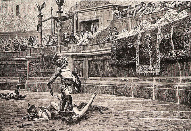 Eski Romalı Yazarların Gözüyle Gladyatör Dövüşleri