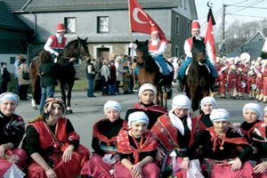 Belçika’nın Türk Köyü’nde muhteşem festival