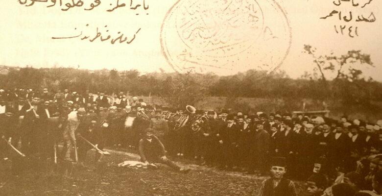 Kirmastı’dan Saltanatın Kaldırılmasını Kutlayan Bir Telgraf (Kasım 1922)