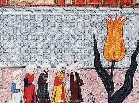 Nisan ayı, İstanbul parklarında baharı müjdeleyen laleler, rengârenk. Osmanlı ile