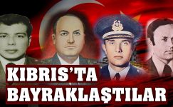 KIBRIS’TA BAYRAKLAŞTILAR: Cengiz Topel – İbrahim Karaoğlanoğlu – Fehmi Ercan – Adem Yavuz