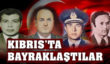 KIBRIS’TA BAYRAKLAŞTILAR: Cengiz Topel – İbrahim Karaoğlanoğlu – Fehmi Ercan – Adem Yavuz