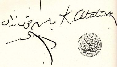Atatürk’ün İmzası Atatürk’ün İmzası